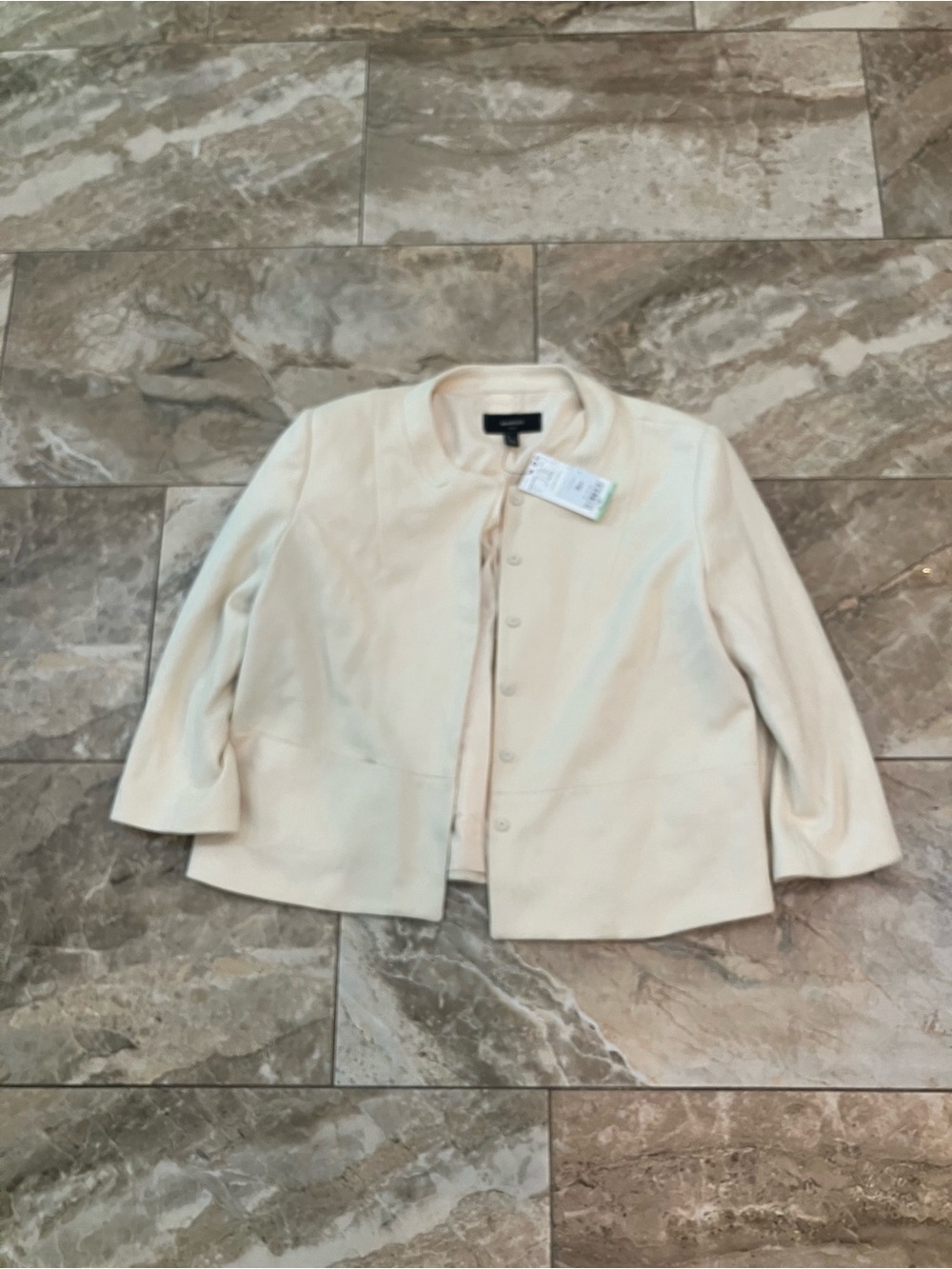 Mango White Blazer NWT